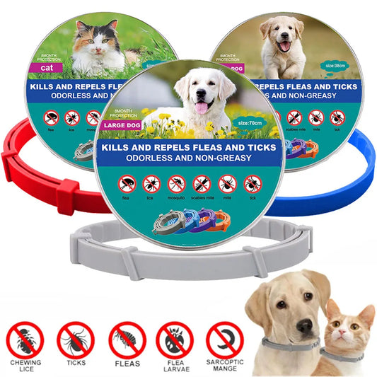 Anti Flea and Tick Collar for Cats Dogs